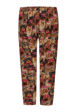 Legginsy dziewczęce, mix, pieski, Königsmuhle
