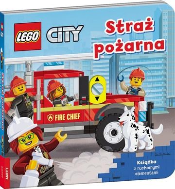 LEGO City. Straż pożarna. Książka z ruchomymi elementami