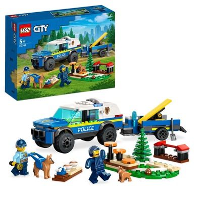 LEGO City, Szkolenie psów policyjnych w terenie, 60369