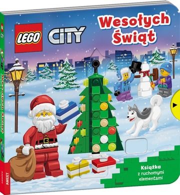 LEGO City. Wesołych Świąt. Książka z ruchomymi elementami