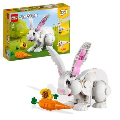 LEGO Creator 3 w 1, Biały królik, 31133