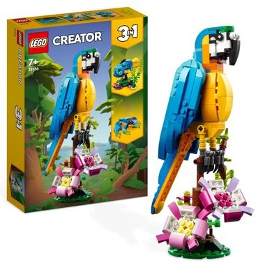 LEGO Creator, Egzotyczna papuga, 31136
