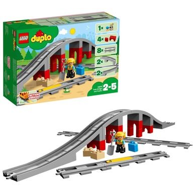 LEGO DUPLO, Tory kolejowe i wiadukt, 10872