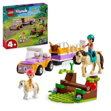 LEGO Friends, Przyczepka dla konia i kucyka, 42634