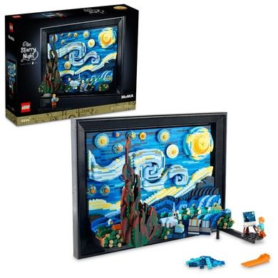 LEGO Ideas, „Gwiaździsta noc” Vincenta van Gogha, 21333