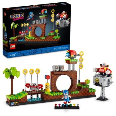 LEGO Ideas, Sonic the Hedgehog - Strefa Zielonego Wzgórza, 21331