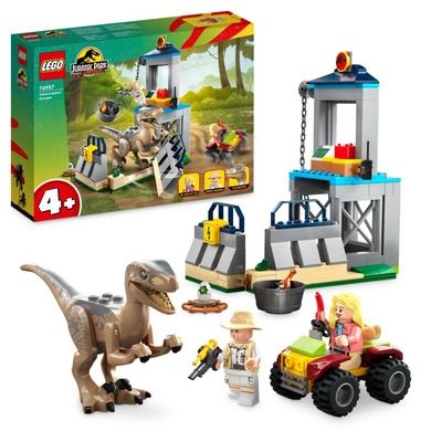 LEGO Jurassic Park, Ucieczka welociraptora, 76957