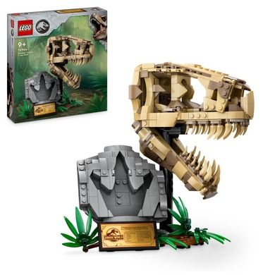 LEGO Jurassic World, Szkielety dinozaurów - czaszka tyranozaura, 76964