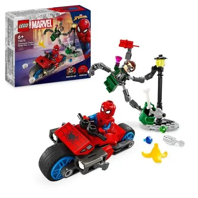 LEGO Marvel, Pościg na motocyklu: Spider-Man vs. Doc Ock, 76275