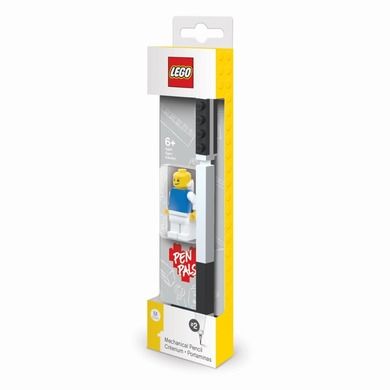 LEGO, mechaniczny ołówek z minifigurką