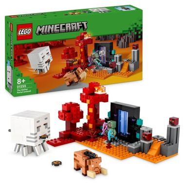 LEGO Minecraft, Zasadzka w portalu do Netheru, 21255