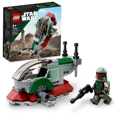 LEGO Star Wars, Mikromyśliwiec kosmiczny Boby Fetta, 75344