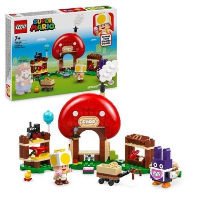 LEGO Super Mario, Nabbit w sklepie Toada - zestaw rozszerzający, 71429