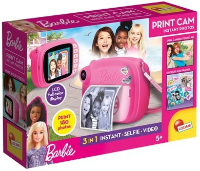 Lisciani, Barbie Print Cam, aparat natychmiastowy