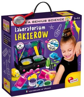 Lisciani, I'm a Genius, Laboratorium lakierów, zestaw naukowy