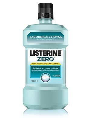Listerine, Zero, płyn do płukania jamy ustnej, 500 ml