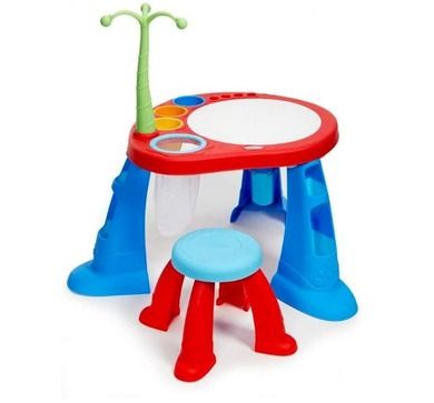 Little Tikes, Tracing Art Desk, stolik do zabawy z krzesełkiem