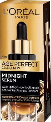 L'Oreal, Age Perfect Cell Renew, serum przeciwzmarszczkowe Midnight, 30 ml