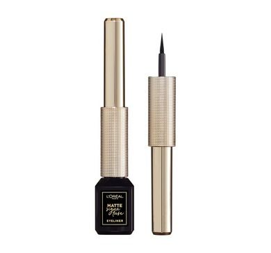 L'Oreal Paris, Matte Signature Liquid Eyeliner, matowy eyeliner w płynie, 01 Ink