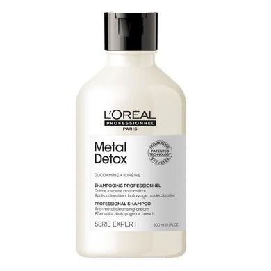 L'Oreal Professionnel, Serie Expert, Metal Detox Shampoo, szampon zabezpieczający włosy po zabiegu koloryzacji, 300 ml