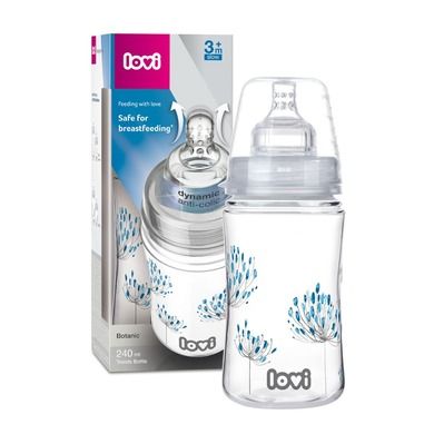 Lovi, Botanic, Trends, butelka do karmienia, 240 ml