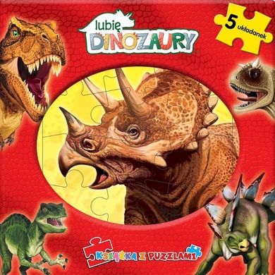 Lubię Dinozaury. Książka z puzzlami