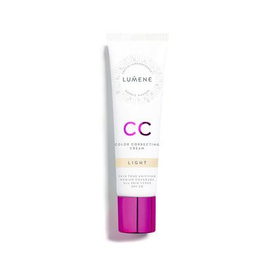 Lumene, CC Color Correcting Cream SPF20, podkład do twarzy w kremie, 7w1 Light, 30 ml
