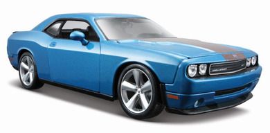 Maisto, Dodge Challenger Srt8 2008, pojazd niebieski, 1:24