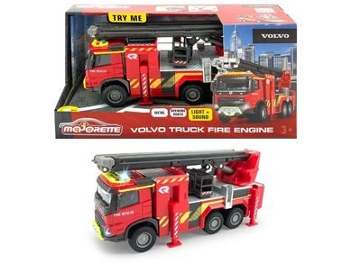 Majorette, Volvo, straż pożarna, 19 cm