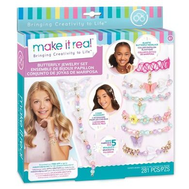 Make it real, butterfly, zestaw do robienia biżuterii