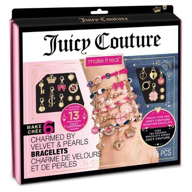 Make it Real, Juicy Couture Charmed By Velvet And Pearls, bransoletki, zabawka kreatywna