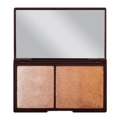 Makeup Revolution, I Heart Makeup, Chocolate Bronze & Shimmer, paletka do konturowania twarzy, 11g