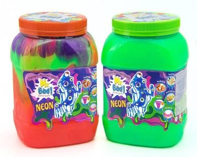Maksik, Slime Mr Boo Crystal Big, glutek, neon, 1 l