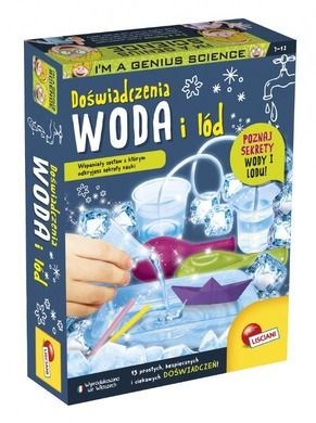 Mały Geniusz, Doświadczenia, Woda i lód, zestaw naukowy