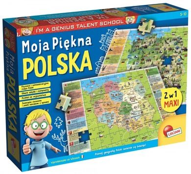 Mały Geniusz, puzzle, Moja Piękna Polska