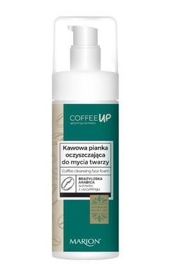 Marion, Coffee Up, kawowa pianka oczyszczająca do mycia twarzy, 150 ml