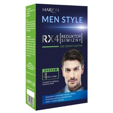 Marion Men, reduktor siwizny nr 108, ciemny szatyn