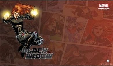 Marvel Champions, Black Widow, mata do gry, 60-30 cm
