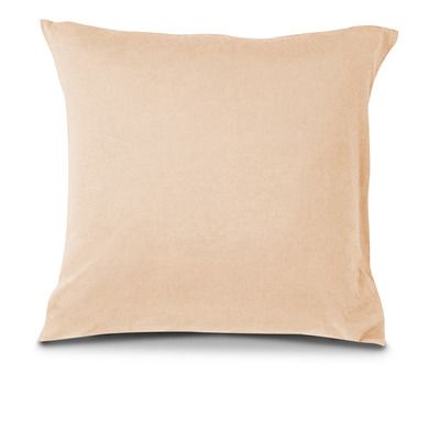 Matex, poszewka na poduszkę typu jasiek, Jersey, jasnobeżowa, 40-40 cm