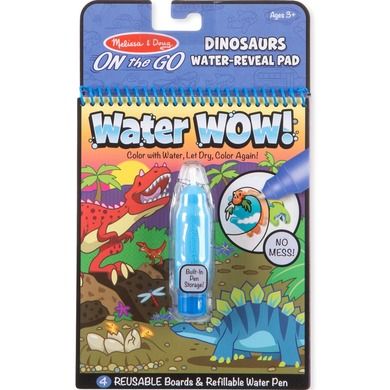Melissa & Doug, kolorowanka wodna, dinozaury