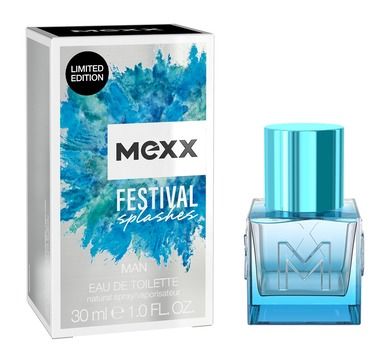 Mexx, Festival Splashes Man, woda toaletowa, spray, 30 ml