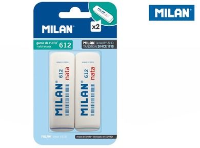 Milan, Nata, gumki do ścierania, 2 szt.