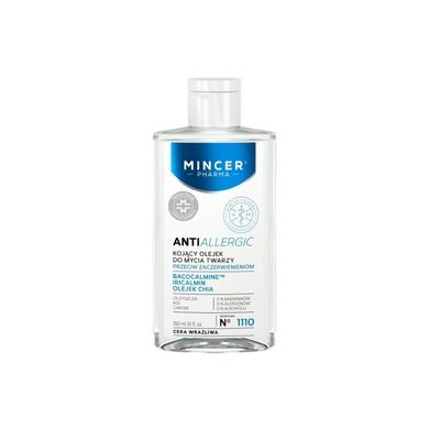 Mincer Pharma, AntiAllergic nr 1110, kojący olejek do mycia twarzy, 150 ml