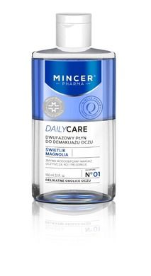 Mincer Pharma, Daily Care nr 01, dwufazowy płyn do demakijażu oczu, 150 ml