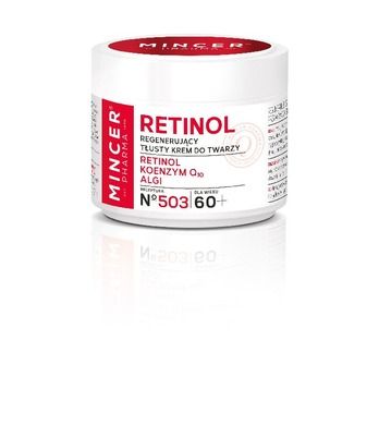 Mincer Pharma, Retinol, krem regenerujący-tłusty 60+ nr 503, 50 ml