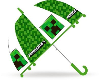 Minecraft, parasolka przezroczysta, 48 cm