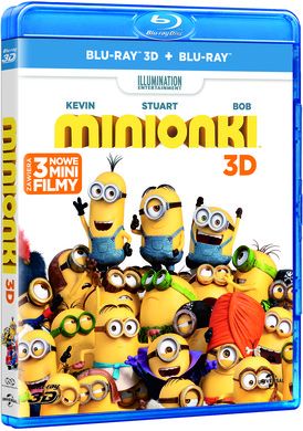 Minionki. Blu-Ray 3D + 2D