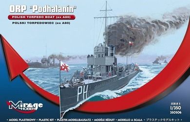 Mirage Hobby, torpedowiec ORP PODHALANIN, model do sklejania