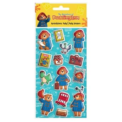 Miś Paddington, naklejki wypukłe