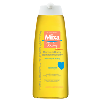 Mixa Baby, bardzo delikatny szampon micelarny, 250 ml